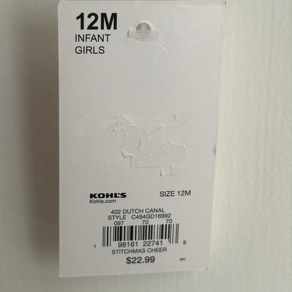 NWT Disney Jumping Beans Stitchmas Cheer Christmas Sweater - Picture 4 of 5